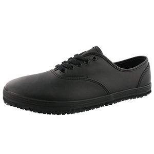 laforst Sassy 3113 Womens trabajo Slip Resistant Flat Lace Up Zapatos
