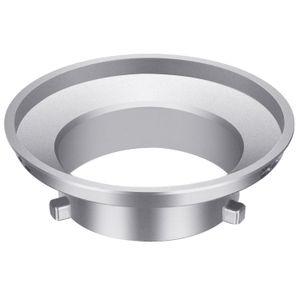 Neewer – Velocidad de Softbox Anillo Adaptador para Bowens Flash Monolight y Soft Box – de Aleación de aluminio, 3.8 inches/9,6 cm de diámetro interno