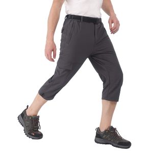 Pantalones de senderismo para hombre, secado rápido