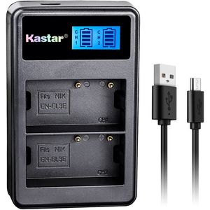 Kastar, Batería, Cargador USB para en-el3 a-2 EN-EL3 a EL3 a EL3 ENEL3 a