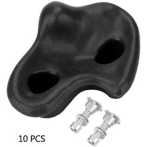 Alomejor - Piedra de escalada, 10 piezas, de plástico, con textura, para escalada, para escalada, escalada, escalada, escalada, escalada, etc.