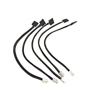 Placa base 4-Pin a Disco Duro SATA Cable Adaptador de Fuente de alimentación para Lenovo