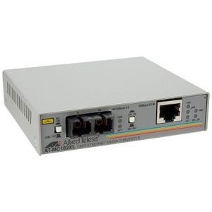 Allied Telesyn 'AT-MC102 X l-90 100btx to 100bfx SC Media Converter