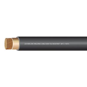 2/0 Calibre Premium Extra – Cable soldadura flexible 600 V – Negro 20 feet- ewcs Spec – fabricado en EE. UU..