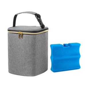Bolsa para enfriar leche materna con bolsa de hielo