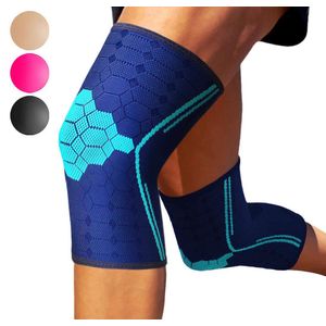 Sparthos - Rodilleras de compresión para correr, hacer deporte, aliviar el dolor de rodilla, rodillera para hombres y mujeres, innovadora mezcla elást