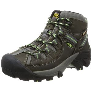 Botas de senderismo para mujer Keen Targhee II de altura media, negro, 7 B(M) US