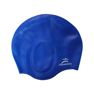 nutravicity – Gorro de natación (silicona para cabello largo