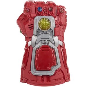 Vengadores Marvel Endgame Red Infinity Guantelete electrónico Puño de juguete con luces y sonidos para niños a partir de 5 años