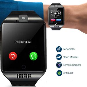 SmartWatch desbloqueado reloj teléfono celular todos en 1 bluetooth reloj inteligente con cámara con manos libres Call para Samsung, Sony, LG, HTC Hua