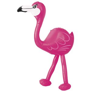 Flamenco rosa para fiesta Luau de verano, flamingo inflable, 22", Hot Pink