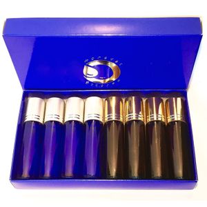 Roller Botellas de Vidrio para aceites esenciales – 4 + 4 de vidrio ámbar, 10 ml Azul Cobalto, Rolling bolas (mejor que Acero Inoxidable), eBook, Prem