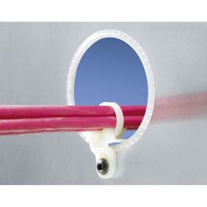 Panduit lhms-s10-c Lightening agujero Cable Tie Monte, # 10 Screw (M5), natural