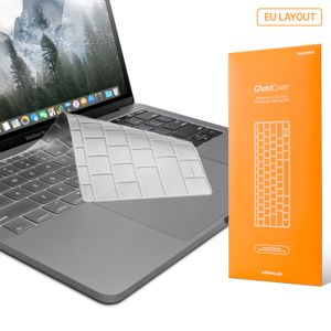 Mayúsculas ghostcover Premium Ultra Delgada Protector de teclado para MacBook Pro, Transparente), UPP-PKBC-MBP16F-U