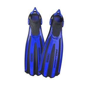 SEAC Propulsion S - Aletas de buceo de tacón abierto con correa de correa, fabricado en Italia