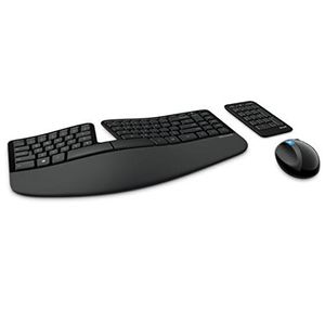Microsoft Sculpt Ergonomic Desktop Puerto USB Keyboard y el mouse Combo (l5 V-00002)