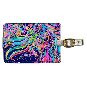 Lilly PULITZER las niñas Luggage Tag, Botín De Playa, Talla única