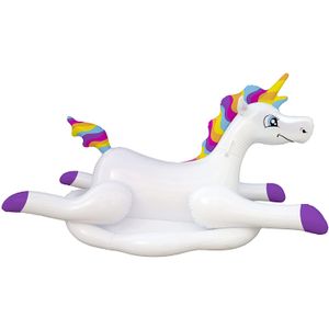Flotador inflable para piscinas con forma de unicornio