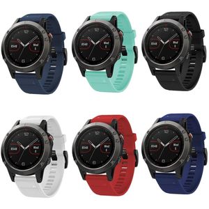 GinCoband - Correa de repuesto para Garmin Fenix 5, Fenix 5 Plus, Garmin Forerunner 935 (silicona, 0.866 in)