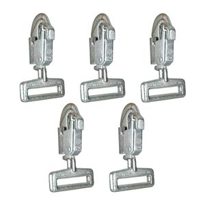 Fusion Climb Cobra Acero al carbono forjado doble Lock Mosquetón 5-Pack