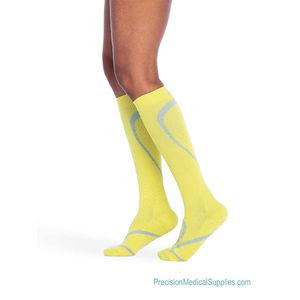 Calcetines hasta la pantorrila unisex SIGVARIS Traverse 412C, M S, Limeade