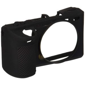 Easycover Funda de silicona para Sony A6500 Negro