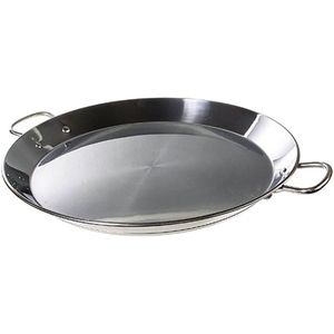 Garcima 14-Inch inoxidable inferior plana Paellera, 36 cm