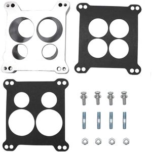 KIPA Carburetor Adaptador 2696 Cuatro Agujero Cuadrado a Spread-Bore Reemplazo para Edelbrock