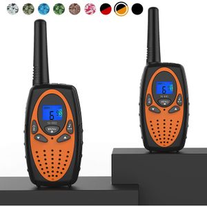 Topsung M880 - Walkie Talkies, radios de dos vías para aventuras al aire libre, 22 canales, 3 millas