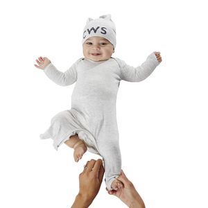 Gunamuna Baby Gunapajama con el cambio de pañales más fácil con cremallera