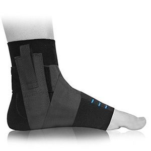 Aftr Tobillera para torceduras, hinchazóny recuperación post operación - Bioskin, M - L, Negro, 1