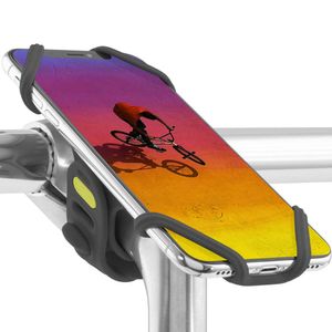 Soporte universal para teléfono de bicicleta (versión mejorada). Soporte para manillar de bicicleta para iPhone Xs Max XR X 8 7 Plus Samsung Galaxy S1