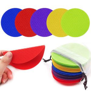 Unixing - Marcadores para moqueta, 30 unidades, lunares para el suelo, para niños y guarderías
