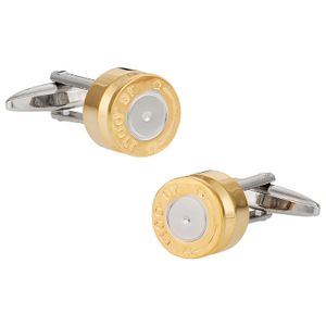 Cuff-Daddy Bullet carcasa Gemelos con caja de presentación – 1/2" diámetro – Un par