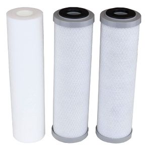 Juego de 3 filtros APEC compatibles con modelos ROES-50, ROES-75, RO-45, RO-90, RO-PH90, RO-PERM, RO-Pump, RO-Hi, WFS-1000, ROES-UV75, ROES-PH75, ROES