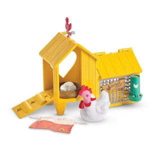 American Girl welliewishers pollo y gallinero muñeca Accesorios