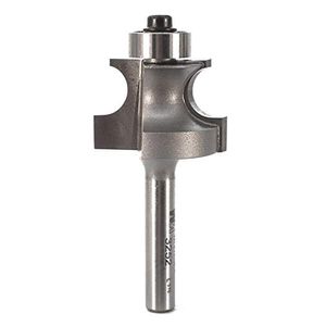 Whiteside Router Bits 3252 Edge Beading Bit con 1 – 1/6-Inch Gran Diámetro y 3/4-Inch longitud de corte