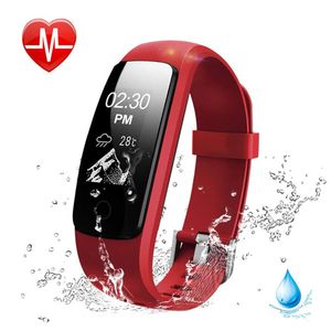 OMNIX 107hr Plus _ Multi Sport Monitor de frecuencia cardíaca, correa y Fitness Tracker inteligente Bluetooth, alerta de llamada con identificador de