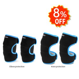 EULANT - Rodilleras deportivas y coderas para niños, juego de protectores ajustables para ciclismo, ciclismo, ciclismo, equitación, patinaje, patinaje