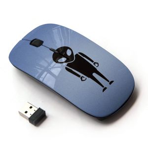 koolmouse [ratón inalámbrico óptico 2.4 G] [Alien minimalista]