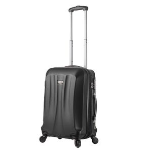 Viaggi Mia Italia Siena - Spinner de lado rígido para transporte, color negro