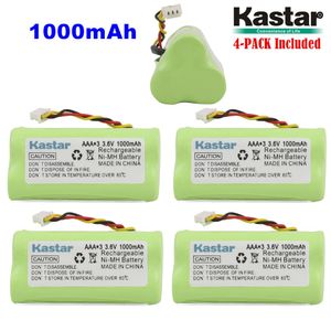 Kastar 4-Pack AAA 3,6 V 1000 mAh Ni-MH Rechargeable Batería de repuesto para Zebra/Motorola Symbol 82 – 67705 – 01 Símbolo ls-4278 ls4278-m btry-ls42r