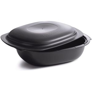 Tupperware Ultra Pro Oval Horno Safe 3.5qt/3.3 L frabosk Cazuela Microondas Nuevo Cosmos Negro