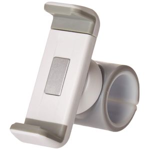 Soporte universal para teléfono móvil (ancho ajustable) para el ejercicio, ciclismo y carritos de la compra – Samsung Galaxy, iPhone, LG, soporte mano