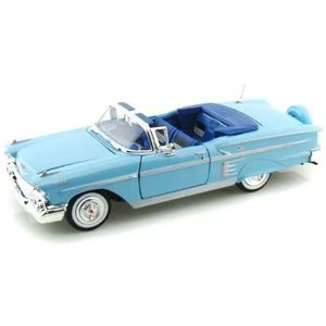 1958 Chevy Impala Convertible 1/24 Azul