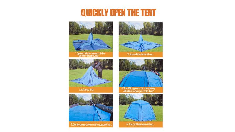 STONCEL Automatic Tent-3 4 Season Ultralight Instant Family 