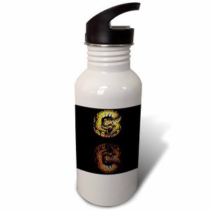 3dRose Snakes – Botella de agua con pajita de bola – 53,3 ml (wb_887_2)