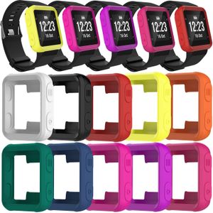 TenCloud - Fundas de silicona para reloj Forerunner 35, Garmin Forerunner 35 Approach S20, Multicolor