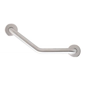 CSI bathware bar-bb18-tw-125-sa Boomerang Grab Bar, Plata