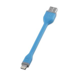 iHome sin enredos Cable Lightning para dispositivos Lightning de 8 pines – azul – 3 "
